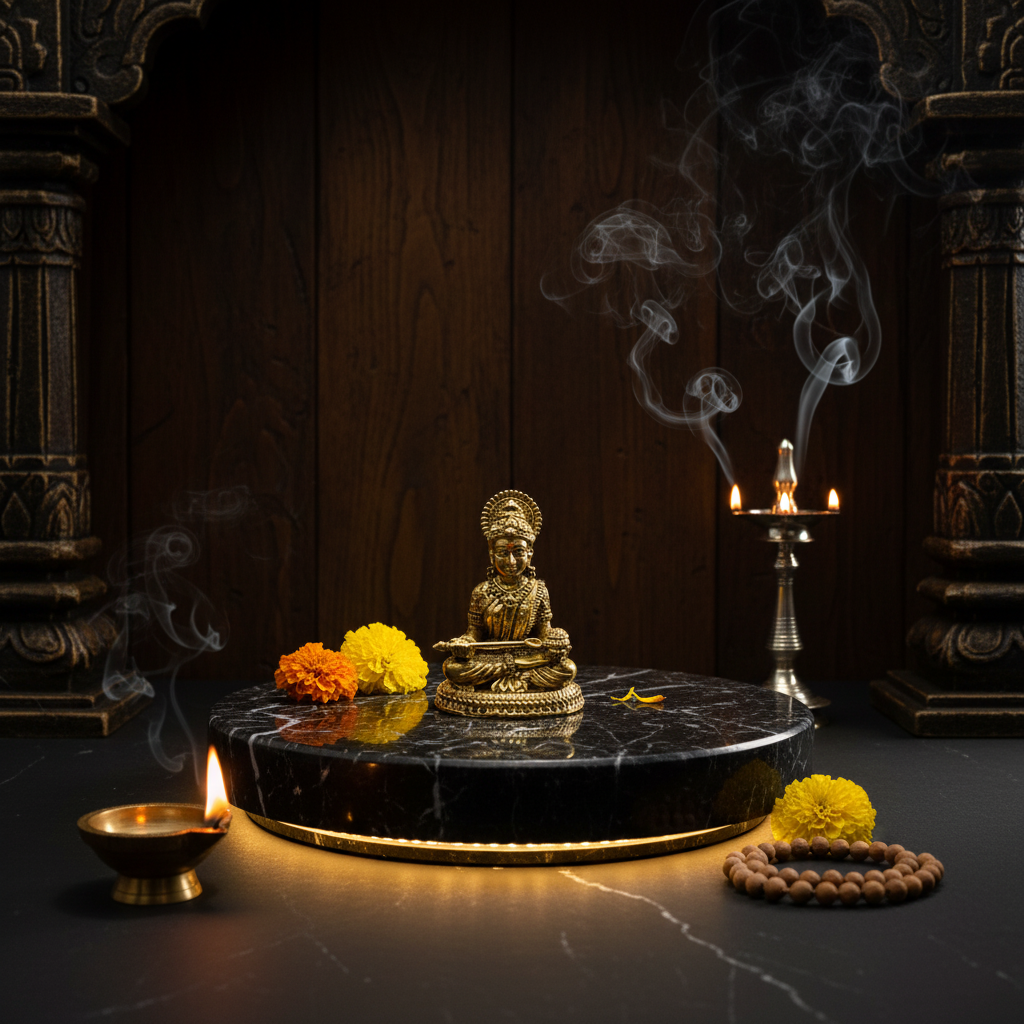 Brass Anpoorna Idol - 2 Inch