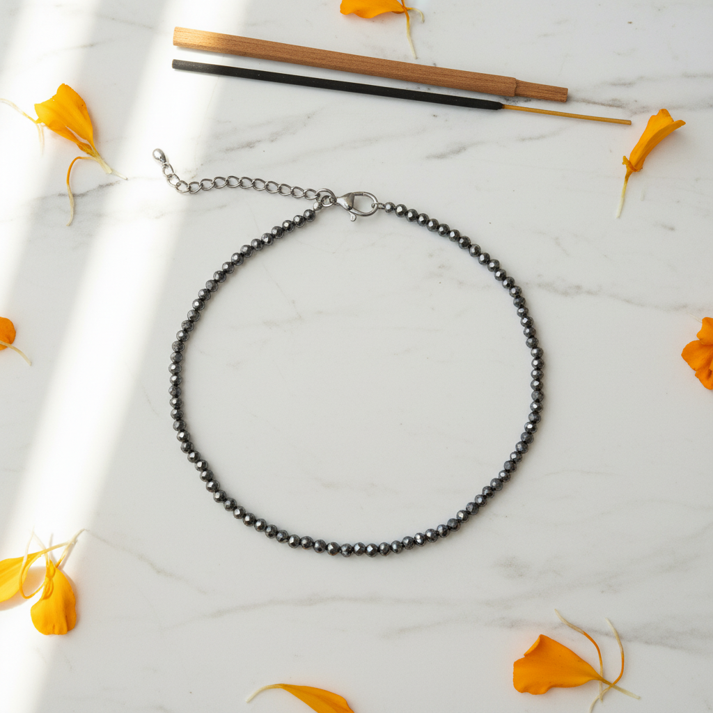 Pyrite Anklet