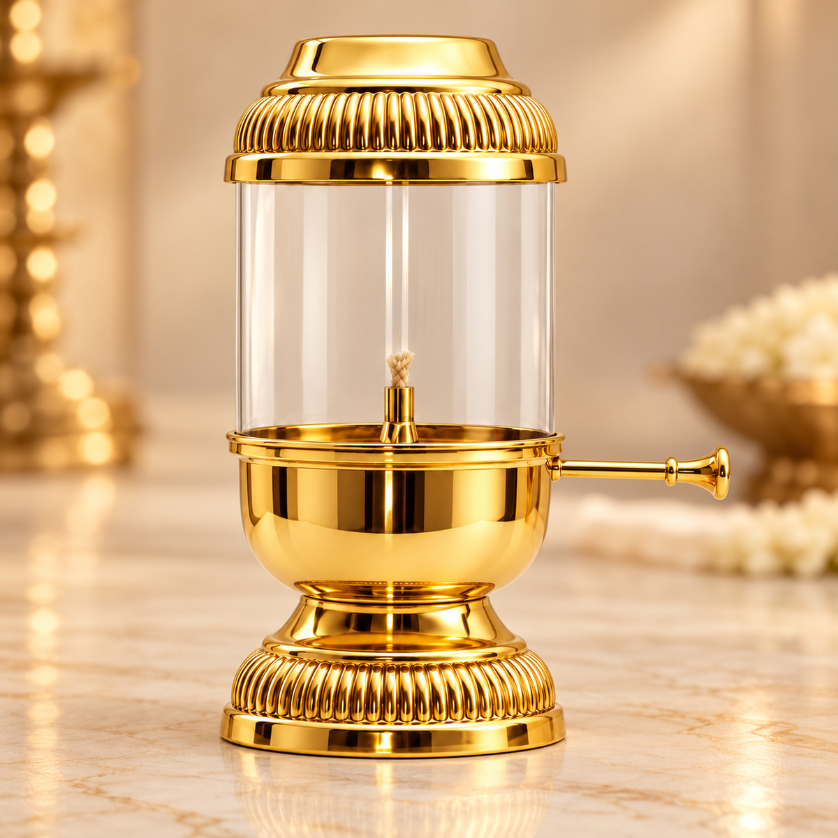 Akhand Jyot Chimni Diya - 5 inch
