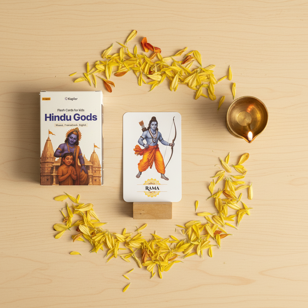 Hindu God Flash Cards - English