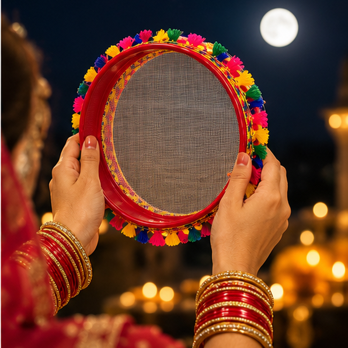 Premium Karva Chauth Pooja Thali Set