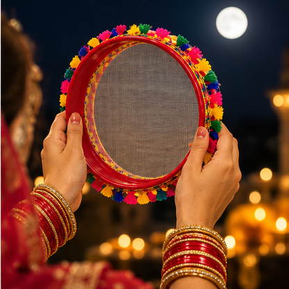 Premium Karva Chauth Pooja Thali Set