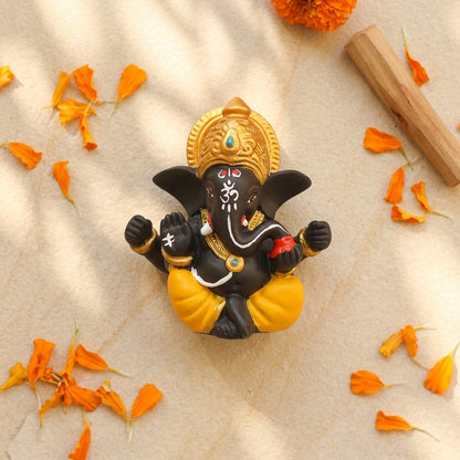 Black Ganesha - 2.5 inch