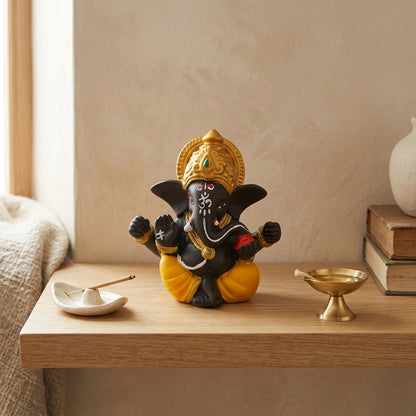 Black Ganesha - 2.5 inch