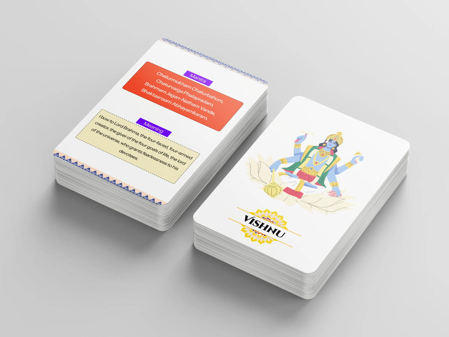 Shloka Flash Cards - Hinglish