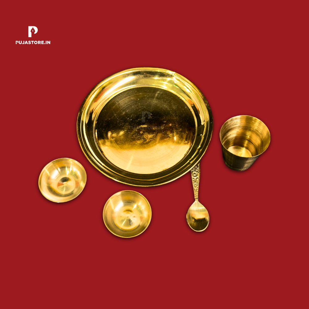 Brass Puja Thali