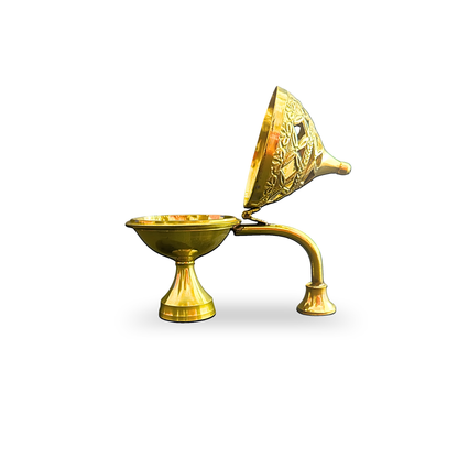 Brass Dhuna Loban | Dhoop Dani | Incense Burner