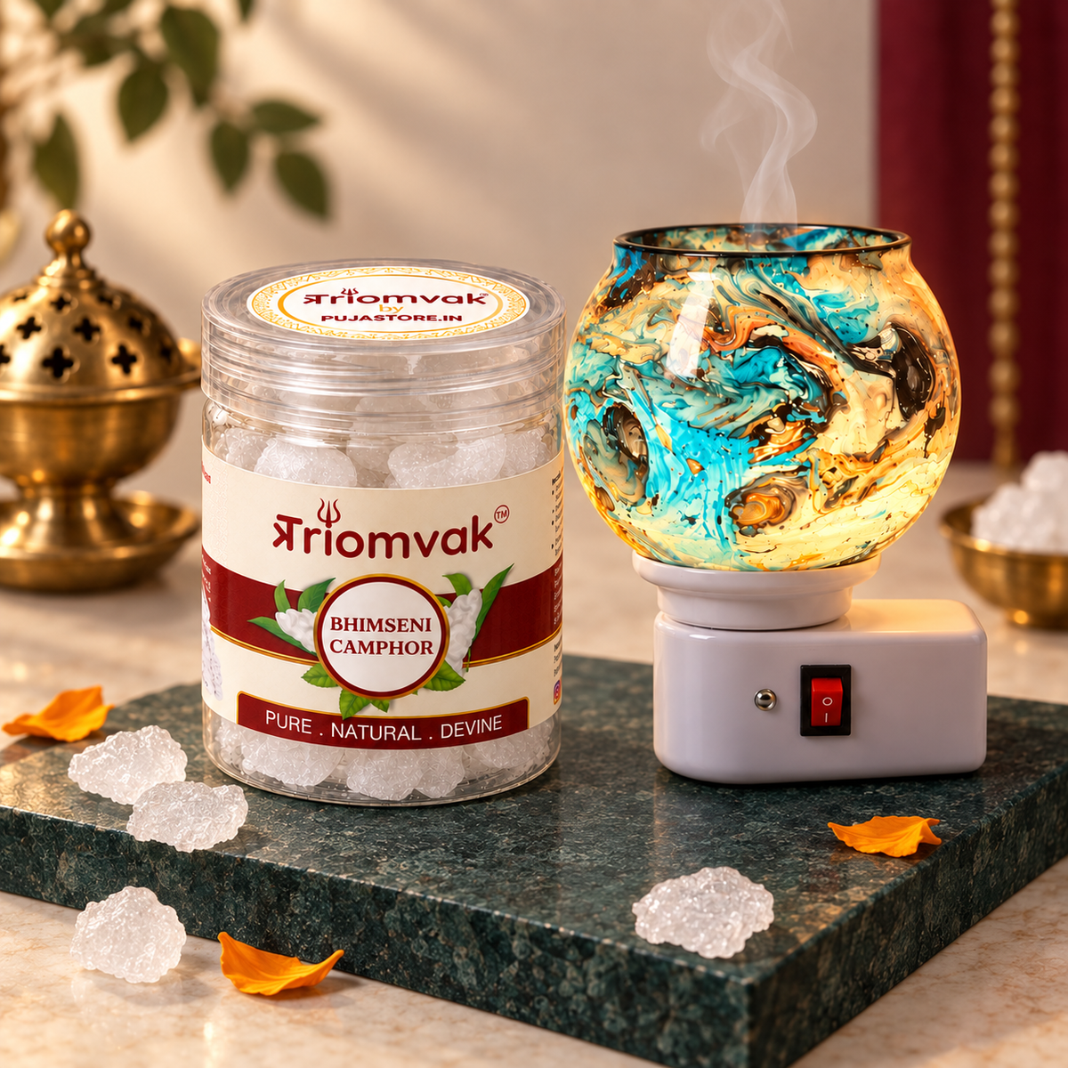 Camphor Burner Combo Pack