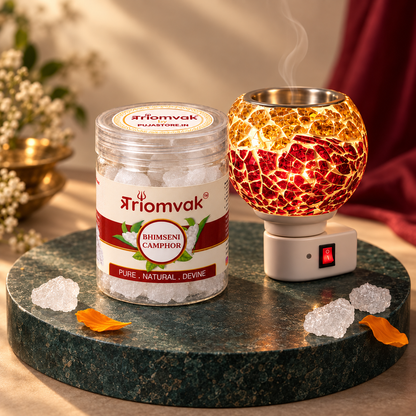 Camphor Ceramic Burner Combo Pack