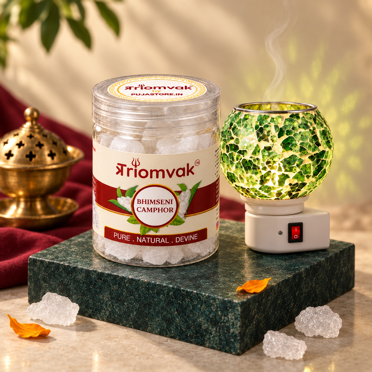 Camphor Ceramic Burner Combo Pack
