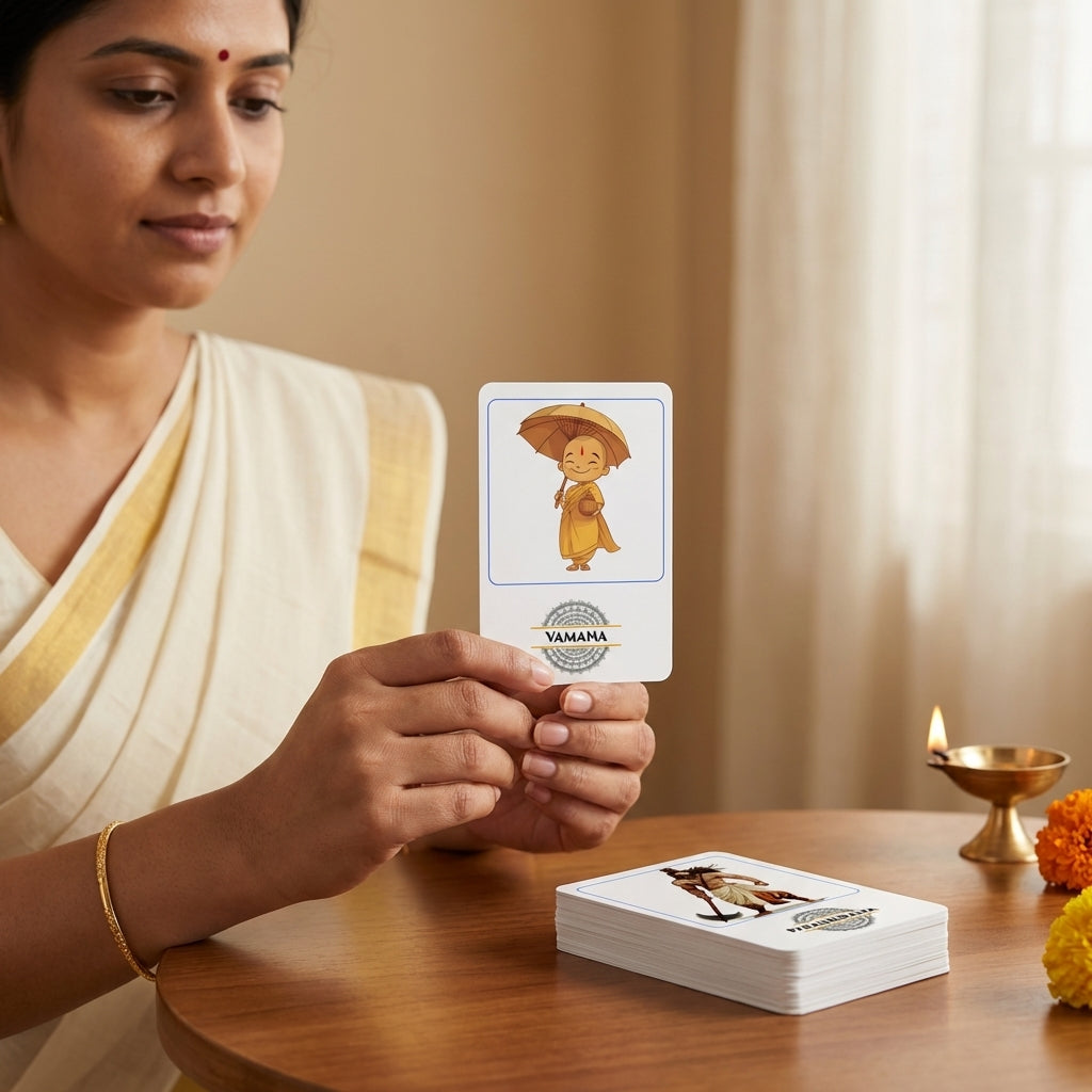 Dashavatar, Zodiac, Navagraha Flash Cards - English