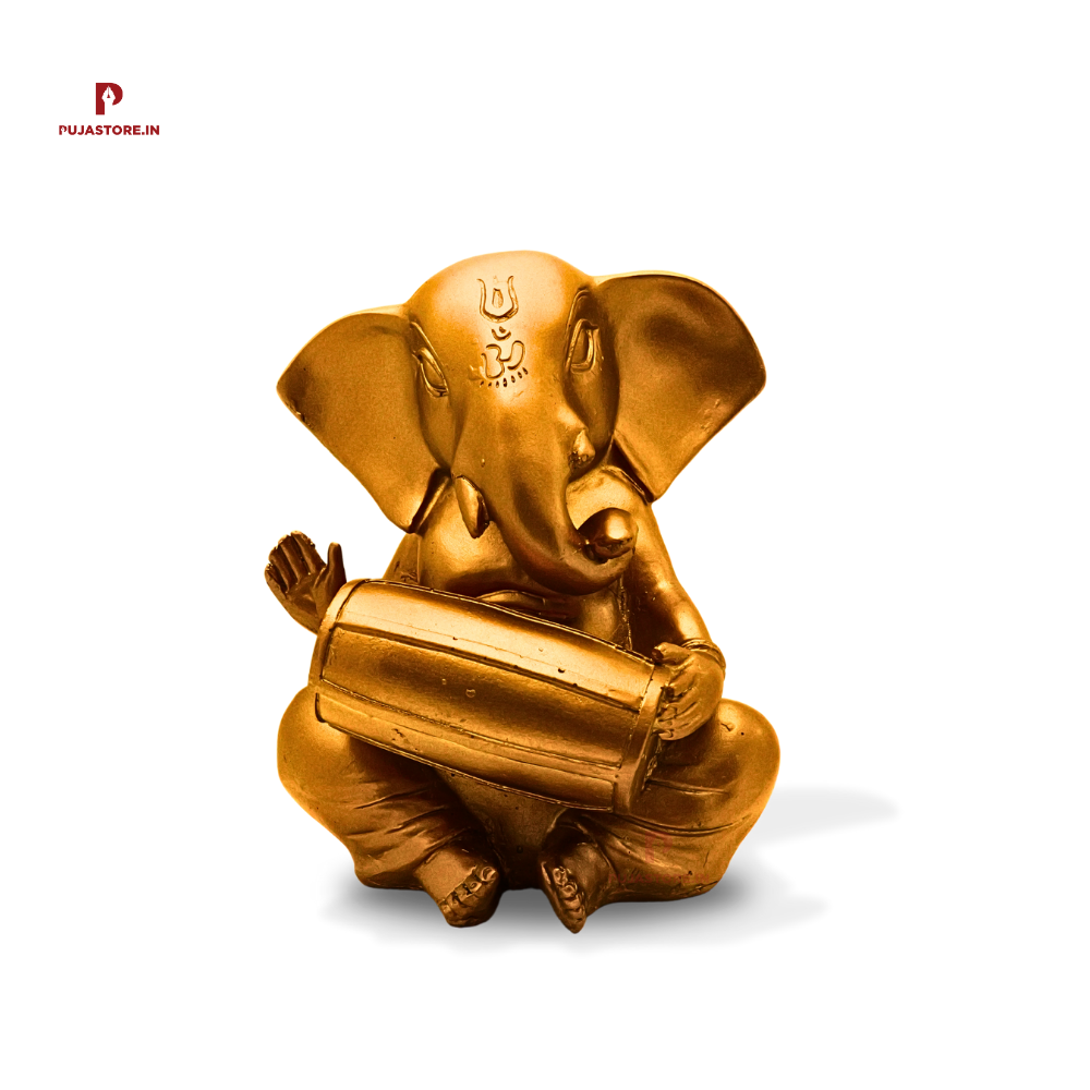 Ganesh ji playing Dholak