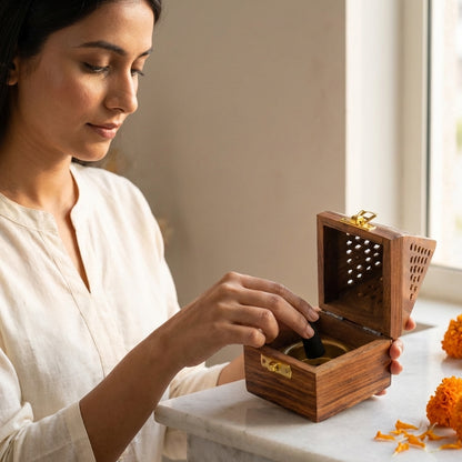 Havan Cup Cone Stand - Dhoop Stand