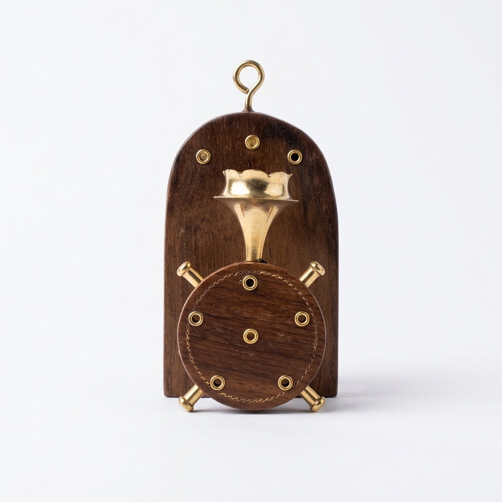 Hanging wood Agarbatti Holder