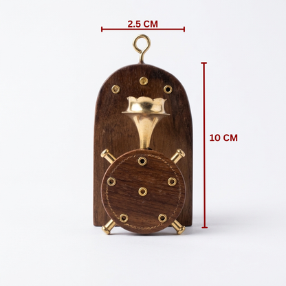 Hanging wood Agarbatti Holder