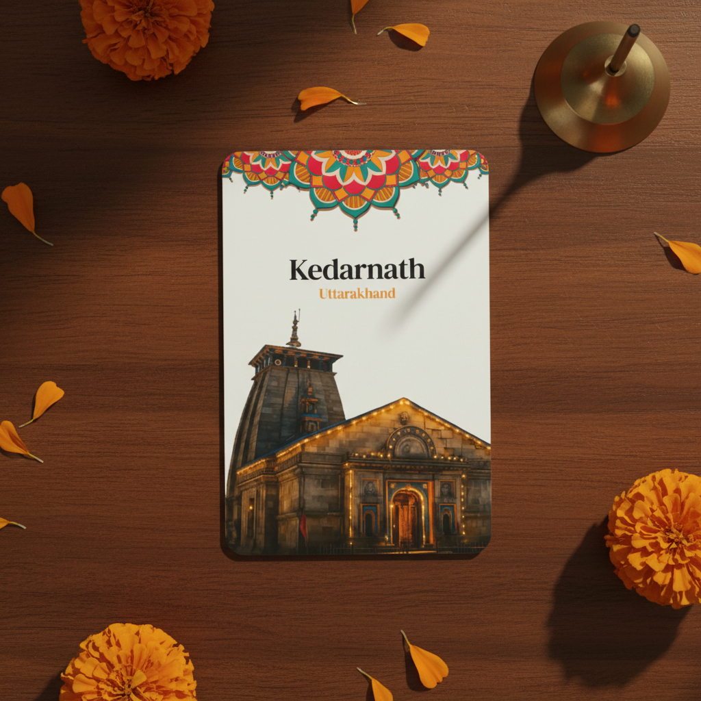 Hindu Temples Flash Cards - English