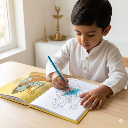 Kids Coloring Book - Hindu Gods