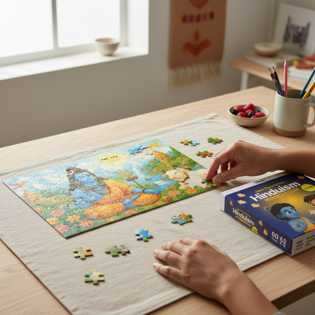Lord Shiva - Kids Puzzle