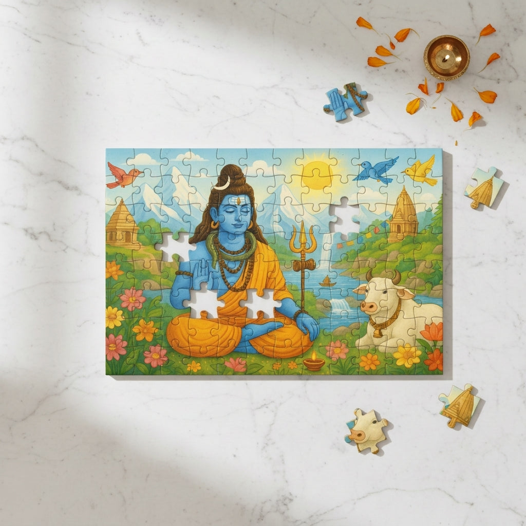 Lord Shiva - Kids Puzzle