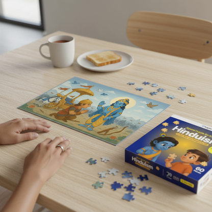Krishna Arjun - Kids Puzzle