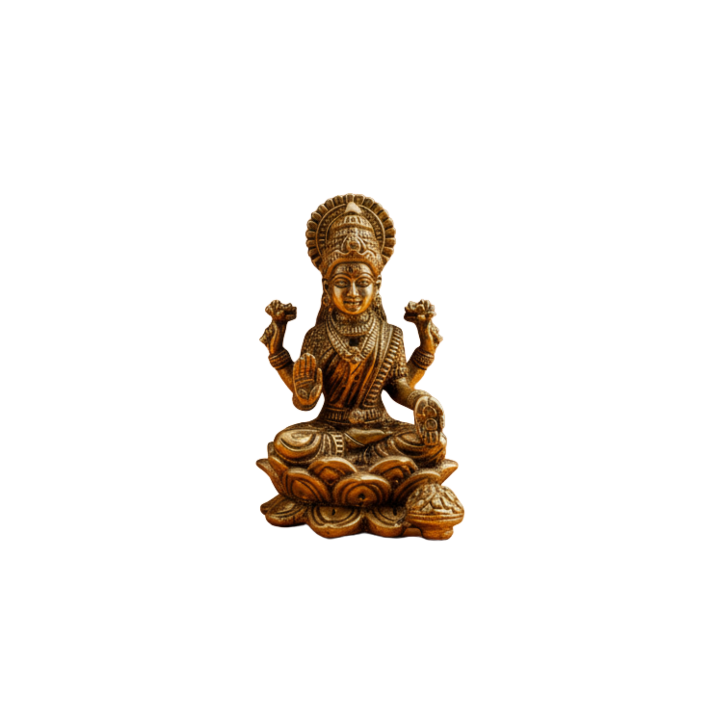 2 Inch Panch dhatu Lakshmi jI Idol