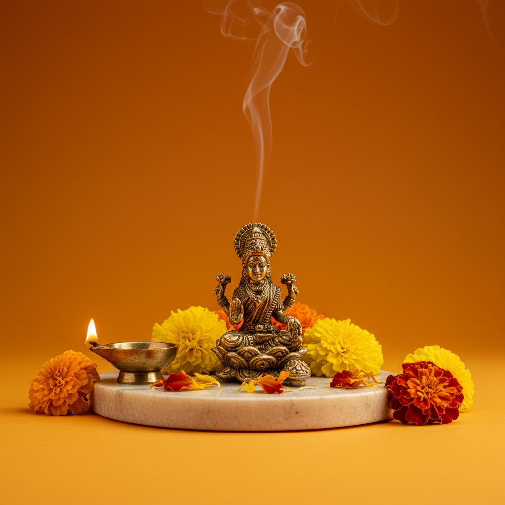 2 Inch Panch dhatu Lakshmi jI Idol