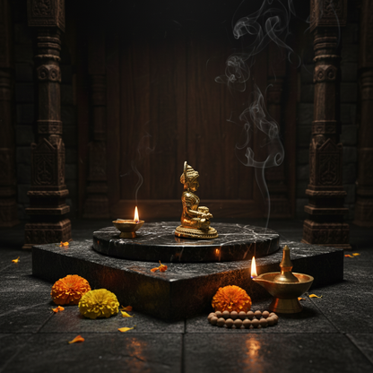 2 Inch Punch dhatu Anpoorna Idol