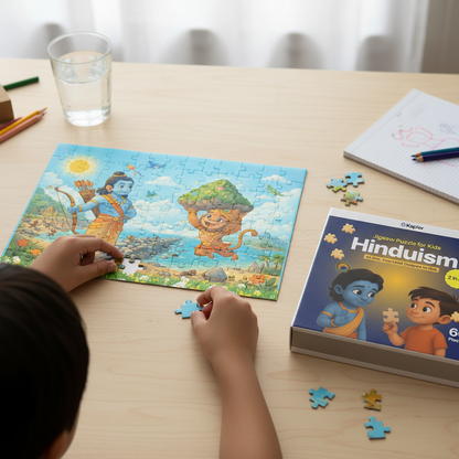 Ram and Hanuman - Kids Puzzle