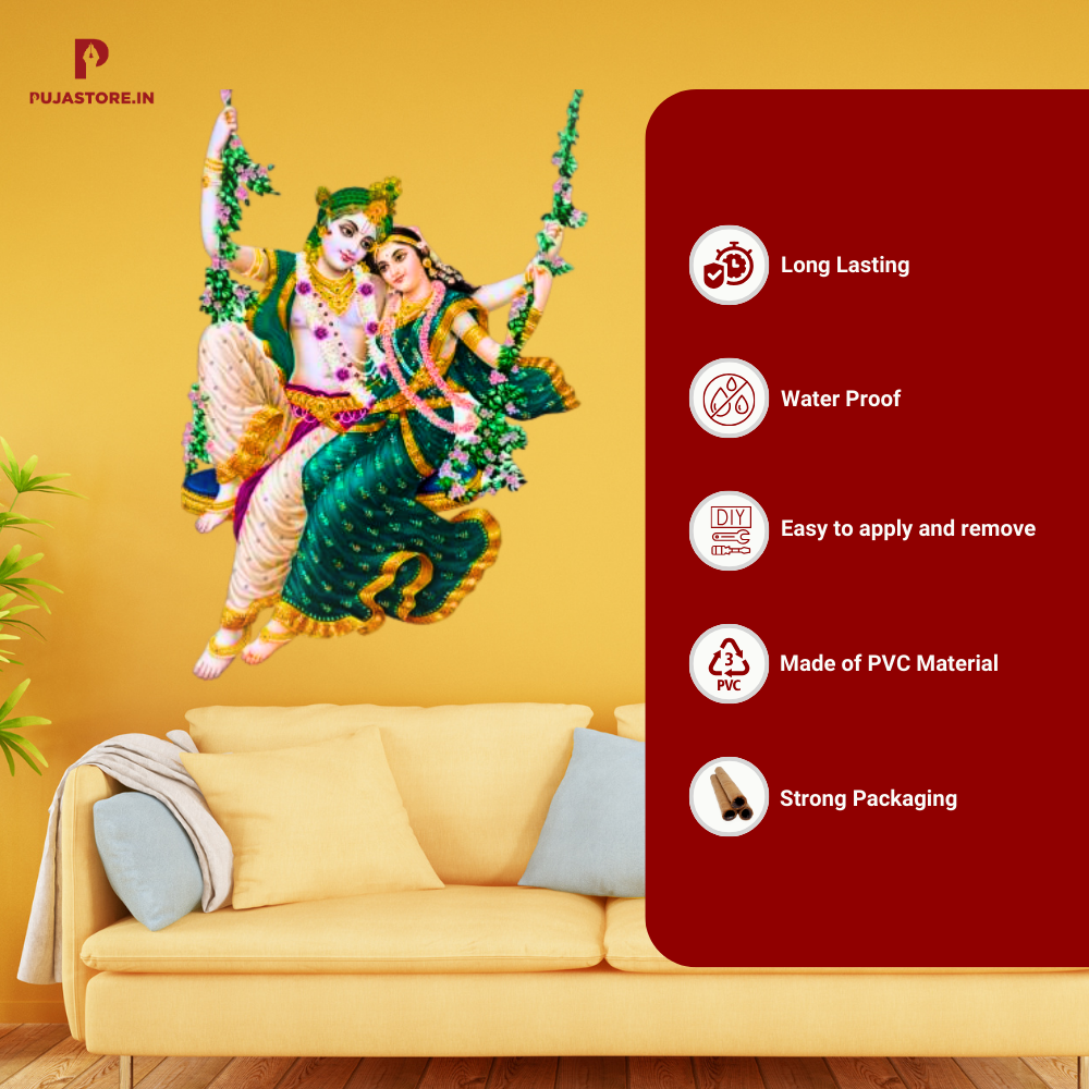 Radha Krishan Ji Wall Sticker