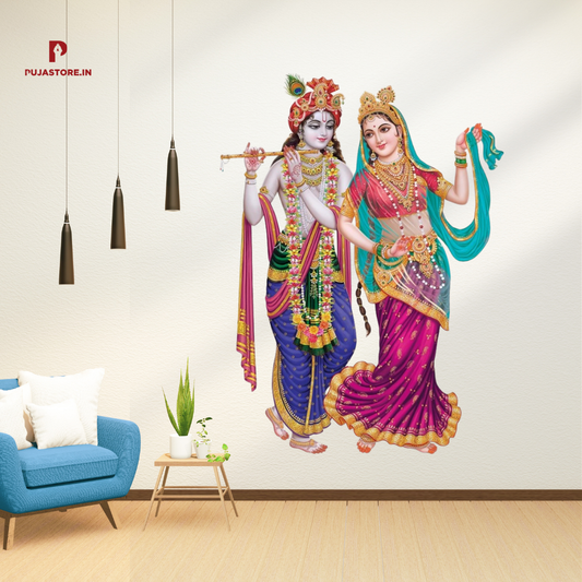 Radha Krishan Ji Wall Sticker