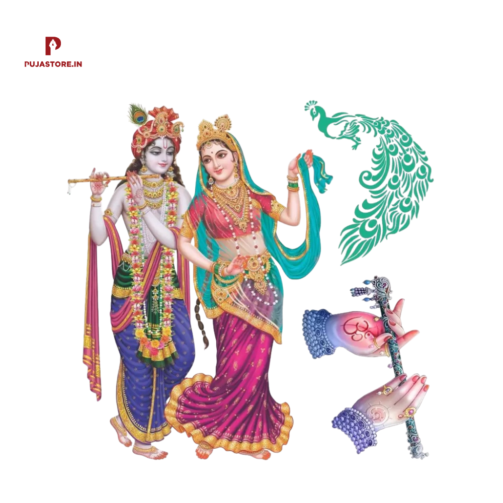 Radha Krishan Ji Wall Sticker