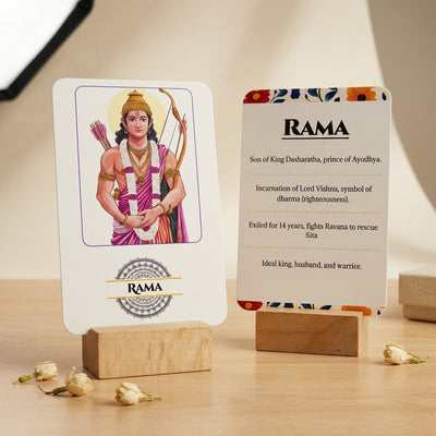 Ramayana Characters Flash Cards - English
