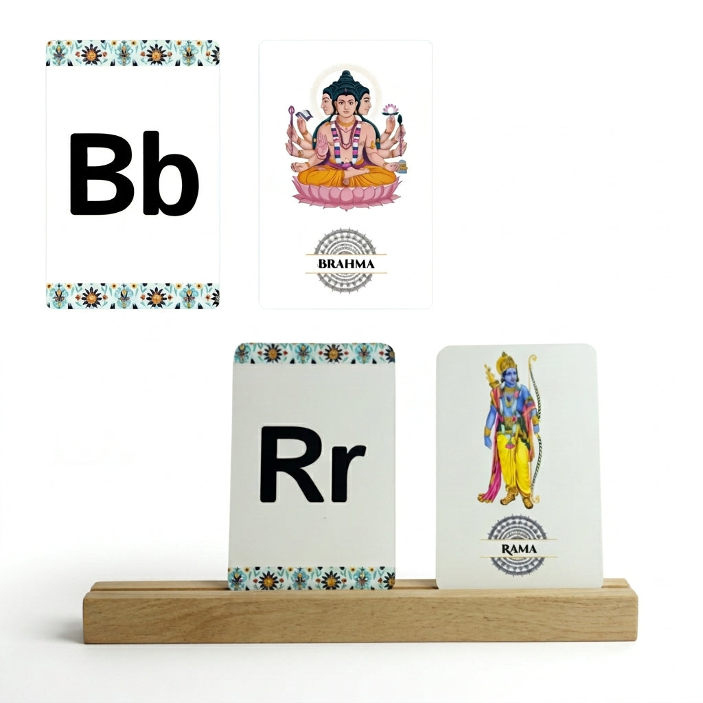 Sanatana ABCD Flash Cards - Alphabets