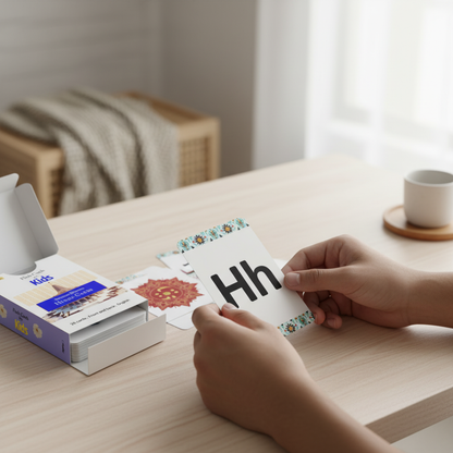 Sanatana ABCD Flash Cards - Alphabets