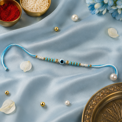 Single Evil Eye Simple Rakhi