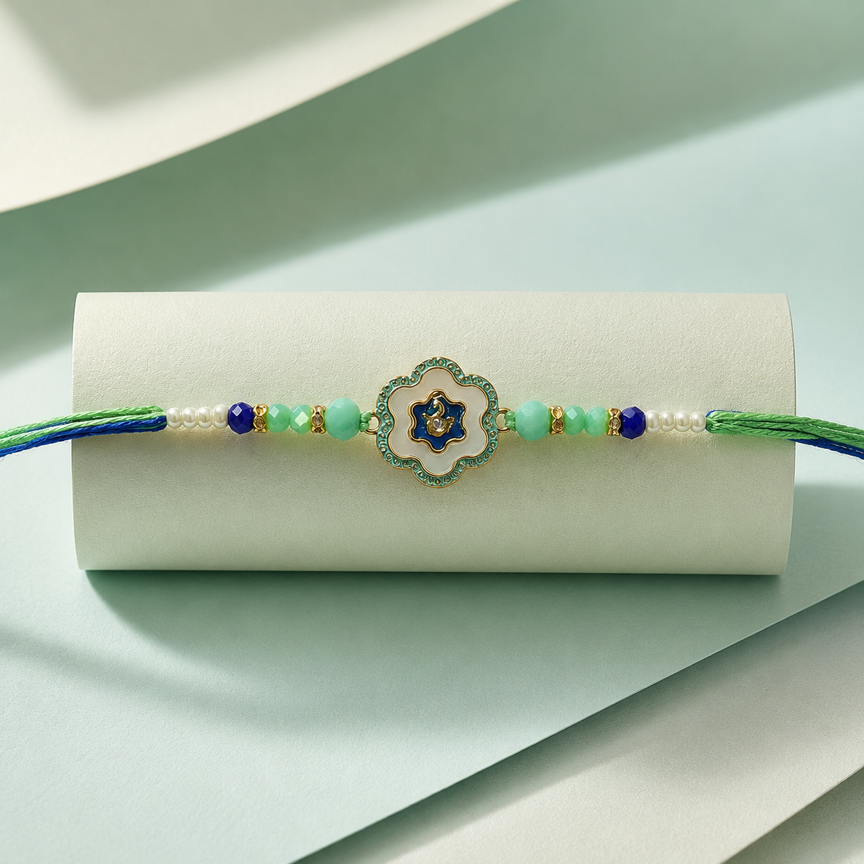 Beautiful Flower Design Rakhi