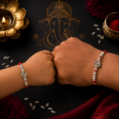 Ganesh Crafted Design Premium Rakhi