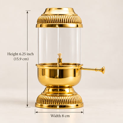 Akhand Jyot Chimni Diya - 6 inch