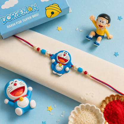 Doremon Rakhi - Premium Design