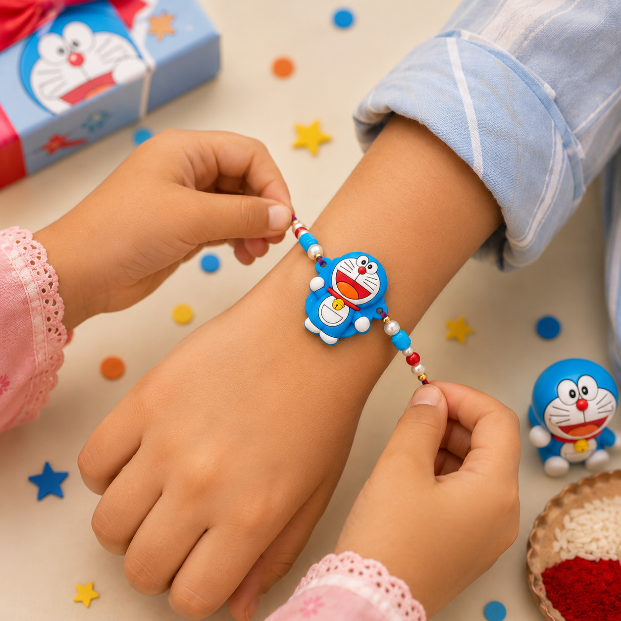 Doremon Rakhi - Premium Design