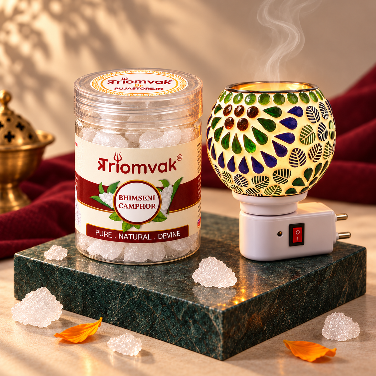 Camphor Ceramic Burner Combo Pack