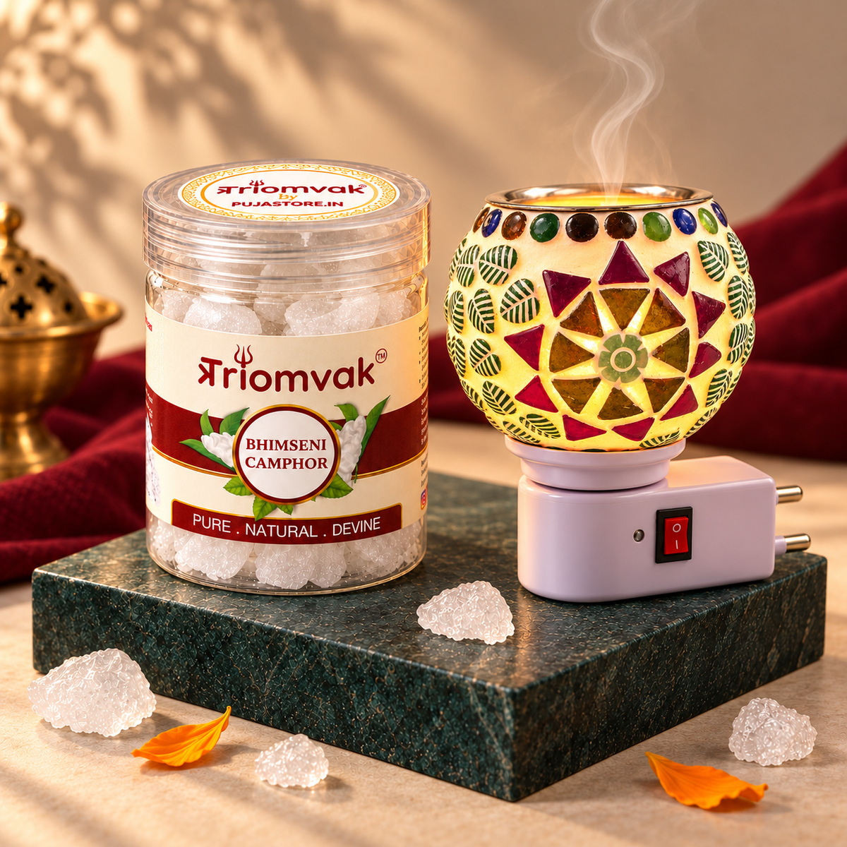 Camphor Ceramic Burner Combo Pack