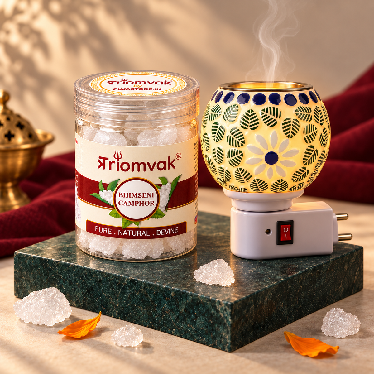 Camphor Ceramic Burner Combo Pack