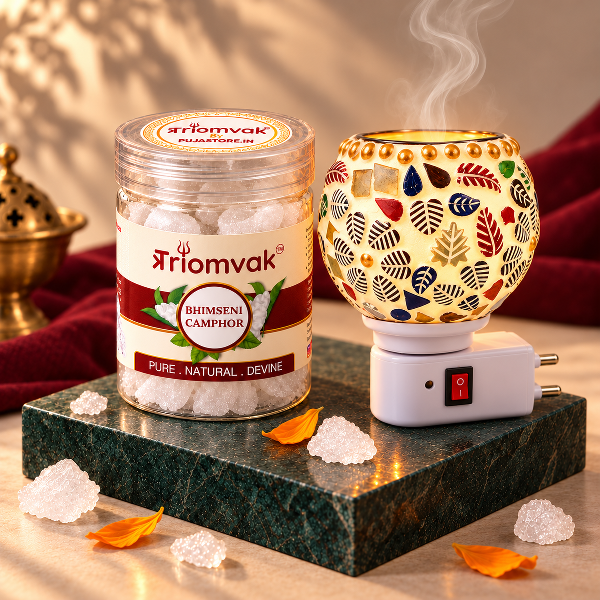 Camphor Ceramic Burner Combo Pack