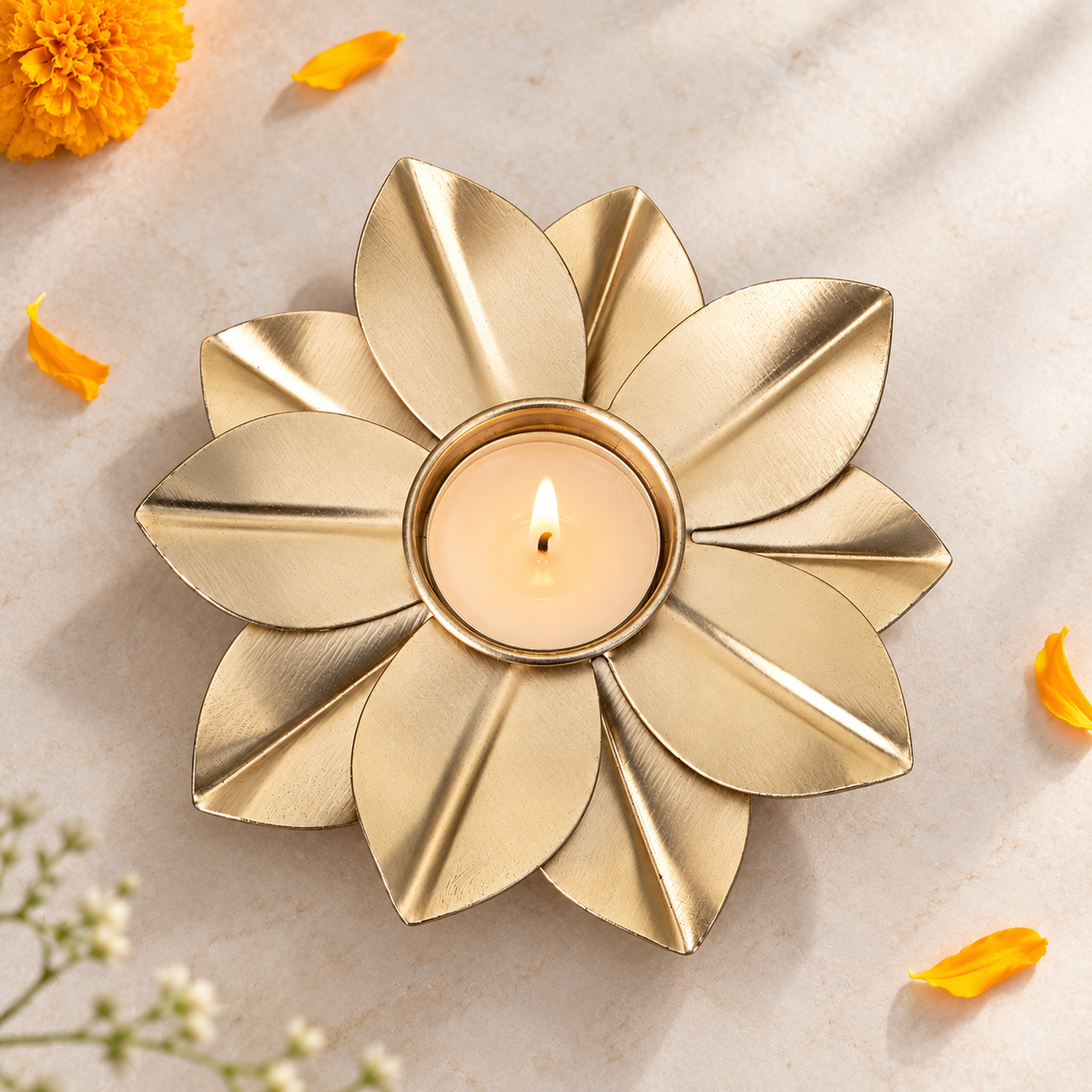Urli Lotus Diya