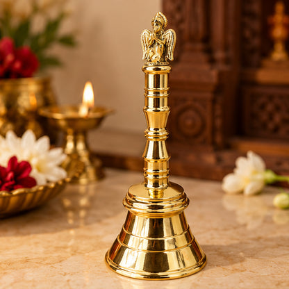 Traditional Pooja Ghanti - Garud Ghanti - Temple Bell