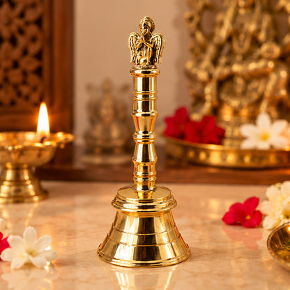 Traditional Pooja Ghanti - Garud Ghanti - Temple Bell
