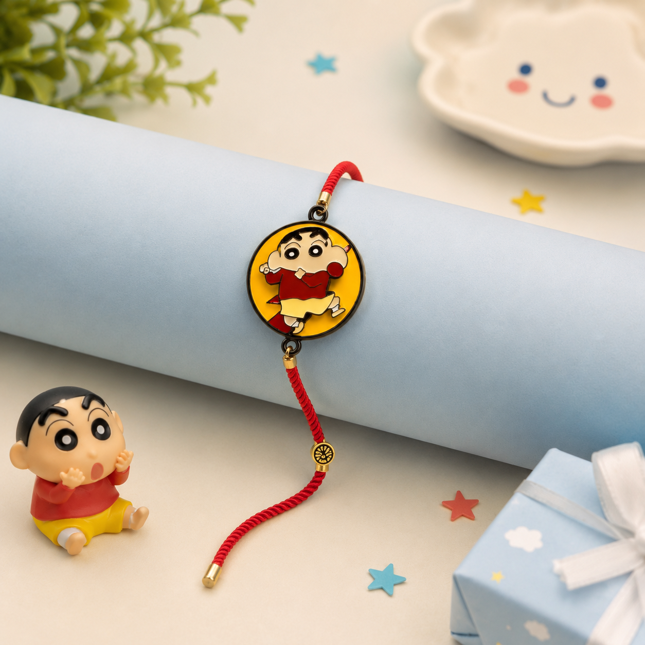 Shinchan Kids Rakhi - Roller Design
