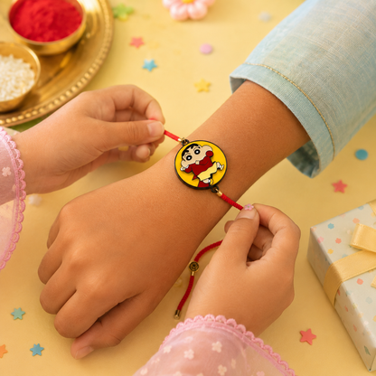 Shinchan Kids Rakhi - Roller Design