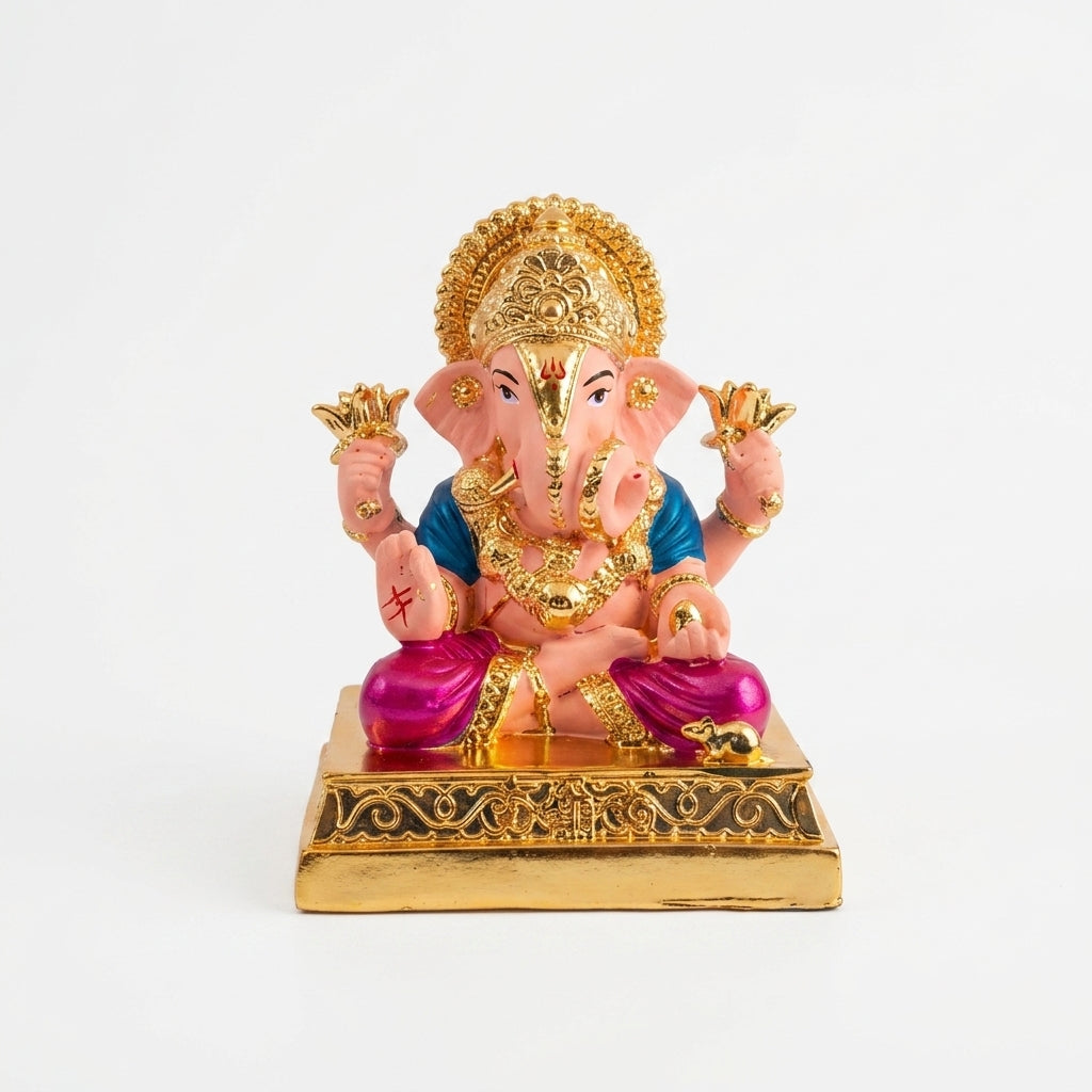Dagruseth Ganpati ji - Gold Plated